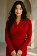 Cashmere Sweater for Women - Luxe Svalbard Style - Cozy and Warm Knitwear for Casual Wear