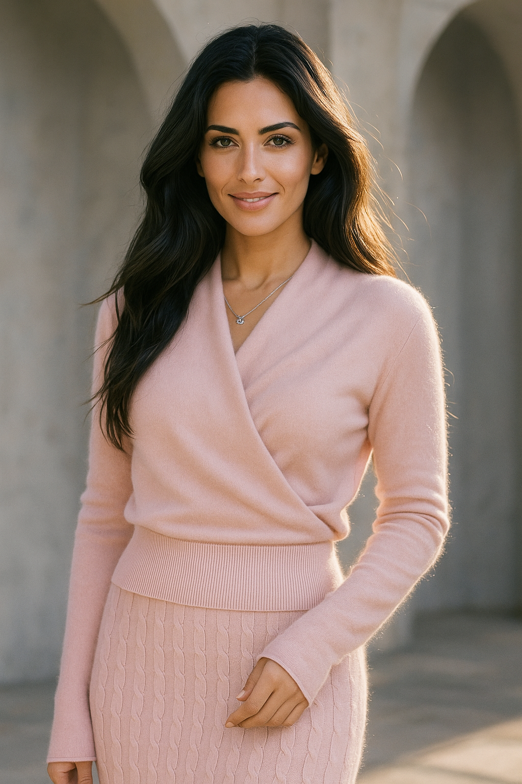 Cashmere Sweater for Women - Luxe Svalbard Style - Cozy and Warm Knitwear for Casual Wear