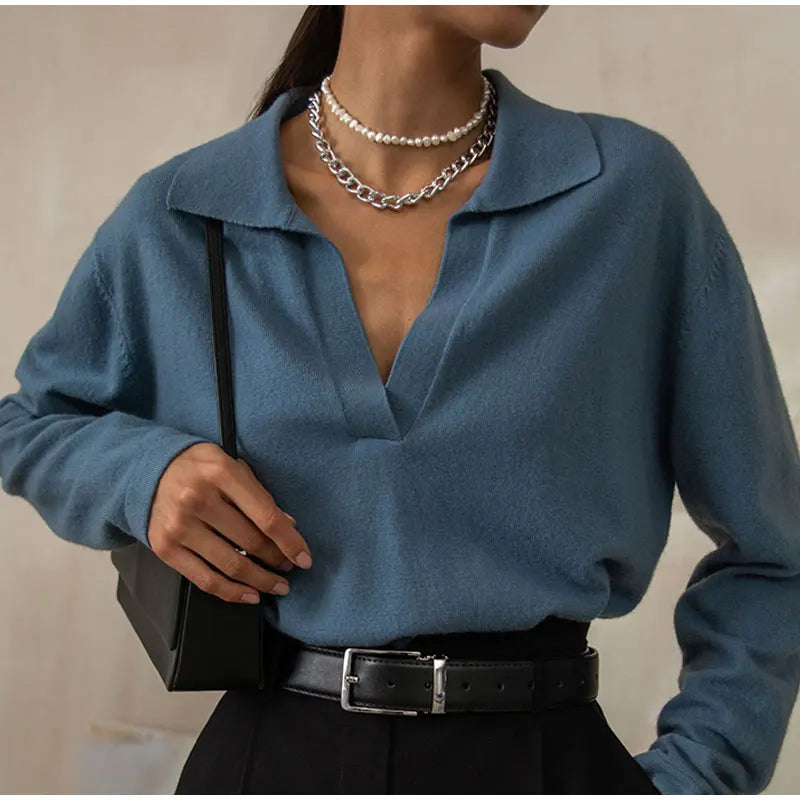 Cotton Knit Polo Shirt for Men - Casual Short Sleeve Top for Everyday Wear