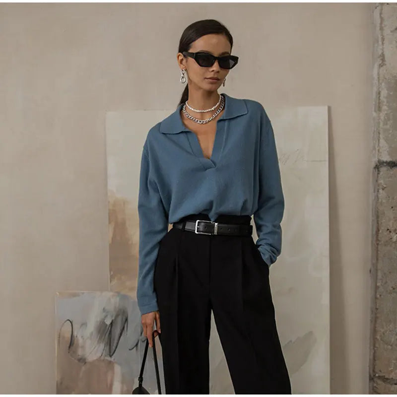 Cotton Knit Polo Shirt for Men - Casual Short Sleeve Top for Everyday Wear