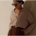 Cotton Knit Polo Shirt for Men - Casual Short Sleeve Top for Everyday Wear