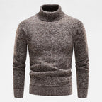 Men's Knitted Turtleneck Sweater | Thick Winter Warmth | Cozy Knit Design for Cold Weather Wear