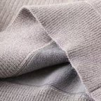 Men's Thick Striped Knit Half-Zip Sweater | Warm, Casual Style for Everyday Wear