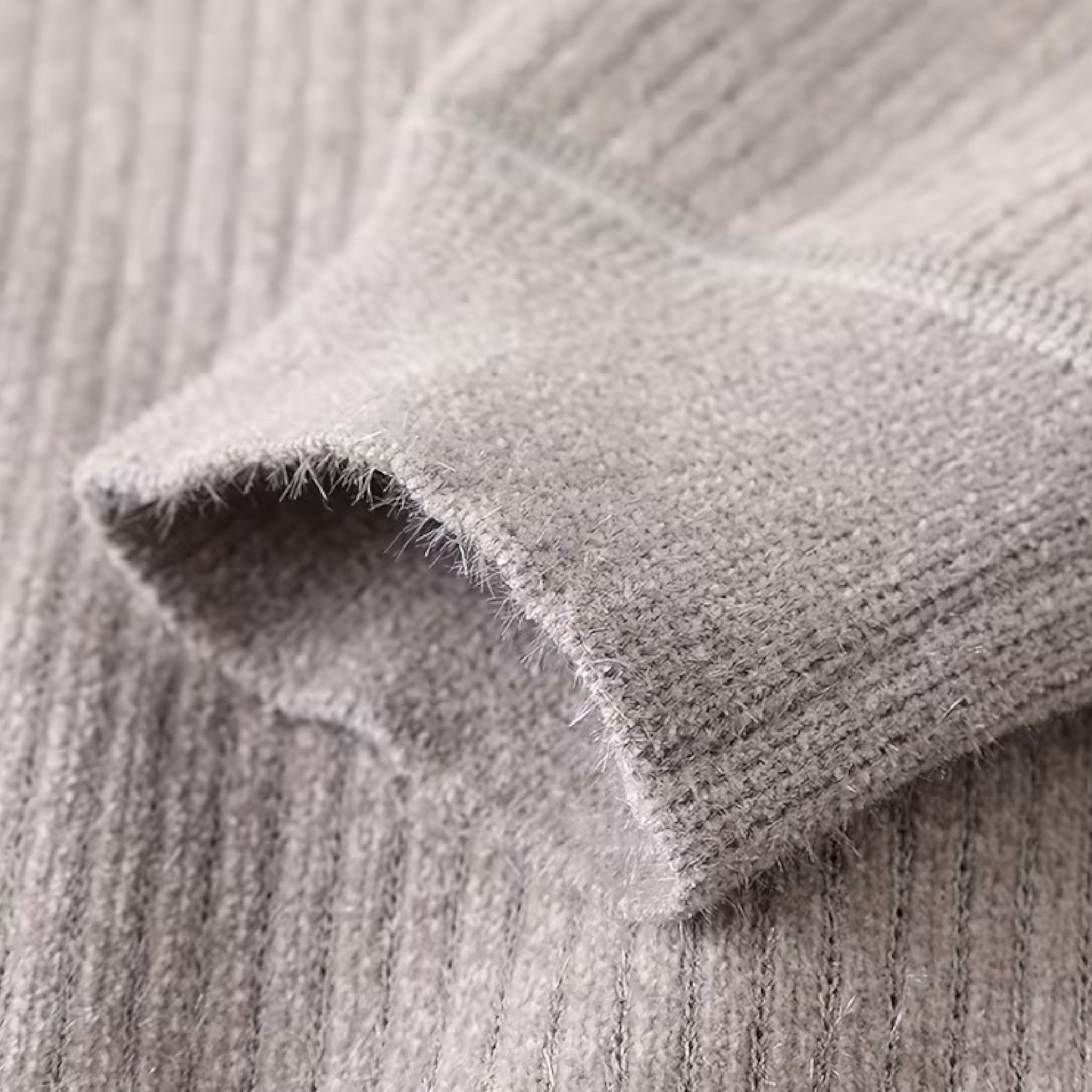 Men's Thick Striped Knit Half-Zip Sweater | Warm, Casual Style for Everyday Wear