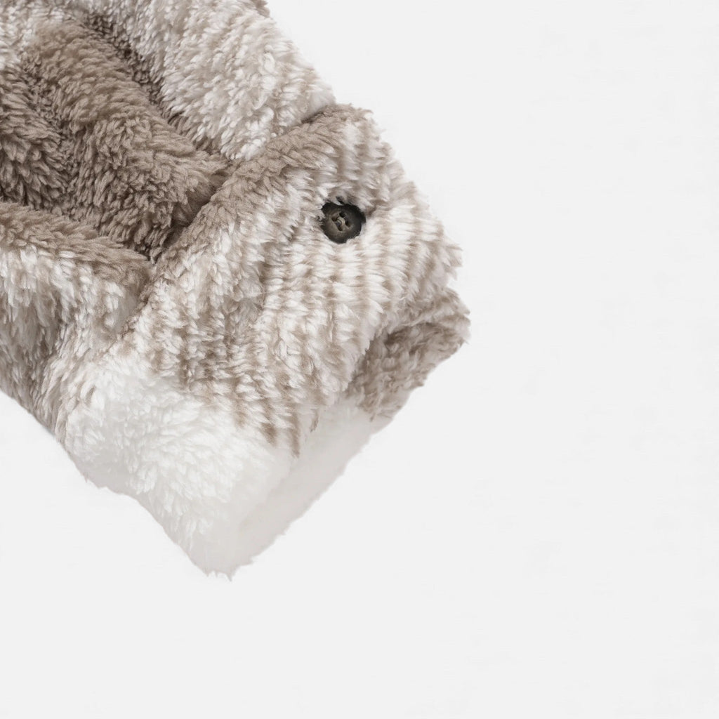 Men's Velvet Plush Rabbit Fur Jacket | Luxurious Soft Fabric | Stylish Outerwear for Cold Weather