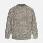 Men's Wool-Effect Crew Neck Sweater | Warm, Casual Knitwear for Everyday Wear
