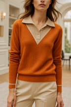 Merino Wool Sweater for Women - Lightweight Knit Pullover for Casual Wear