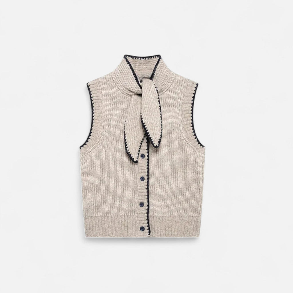 Women's Knitted Vest | Timeless Design | Versatile Layering Piece for Casual or Formal Wear