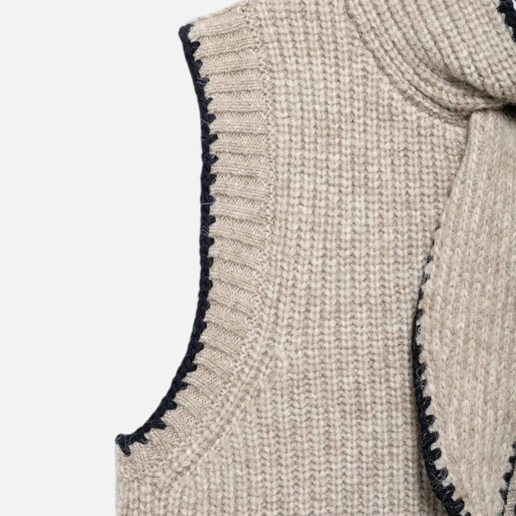 Women's Knitted Vest | Timeless Design | Versatile Layering Piece for Casual or Formal Wear