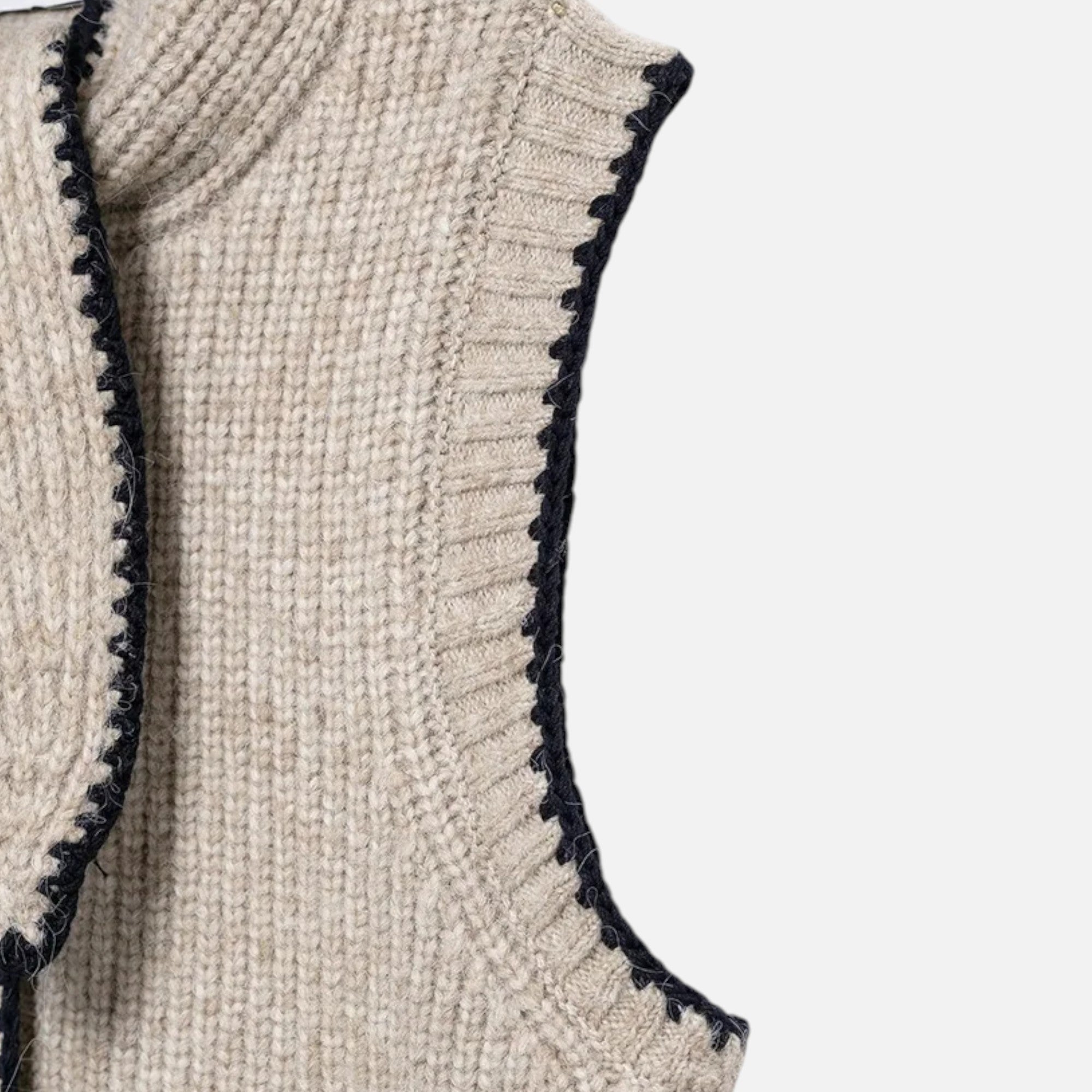Women's Knitted Vest | Timeless Design | Versatile Layering Piece for Casual or Formal Wear