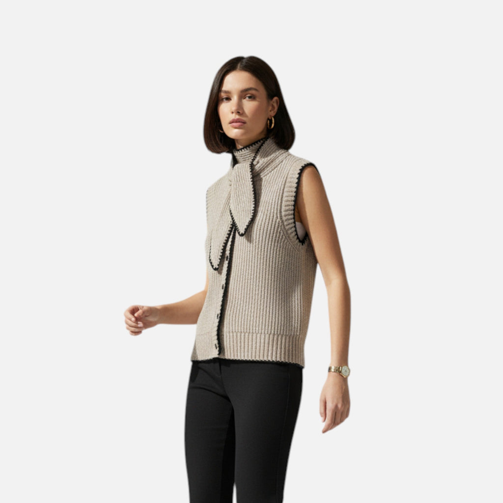Women's Knitted Vest | Timeless Design | Versatile Layering Piece for Casual or Formal Wear